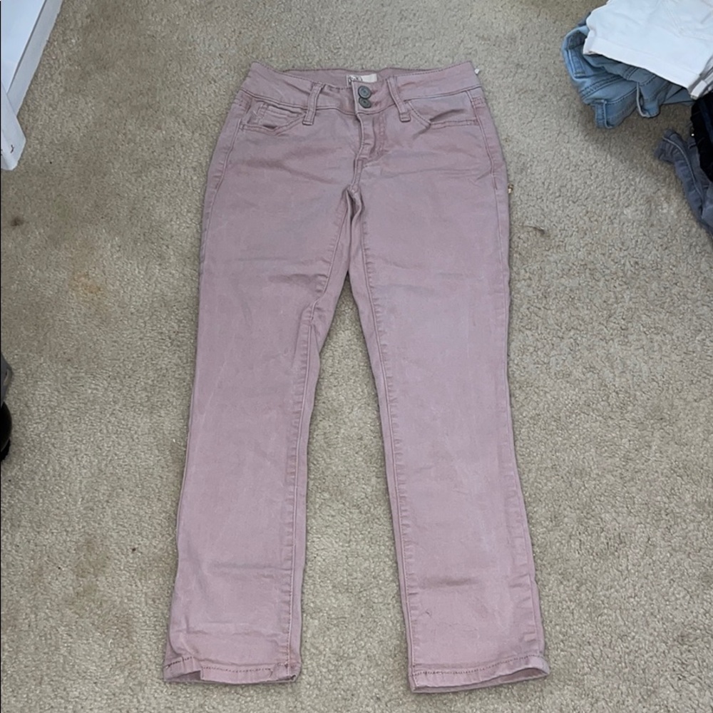Girls Pink Jeans